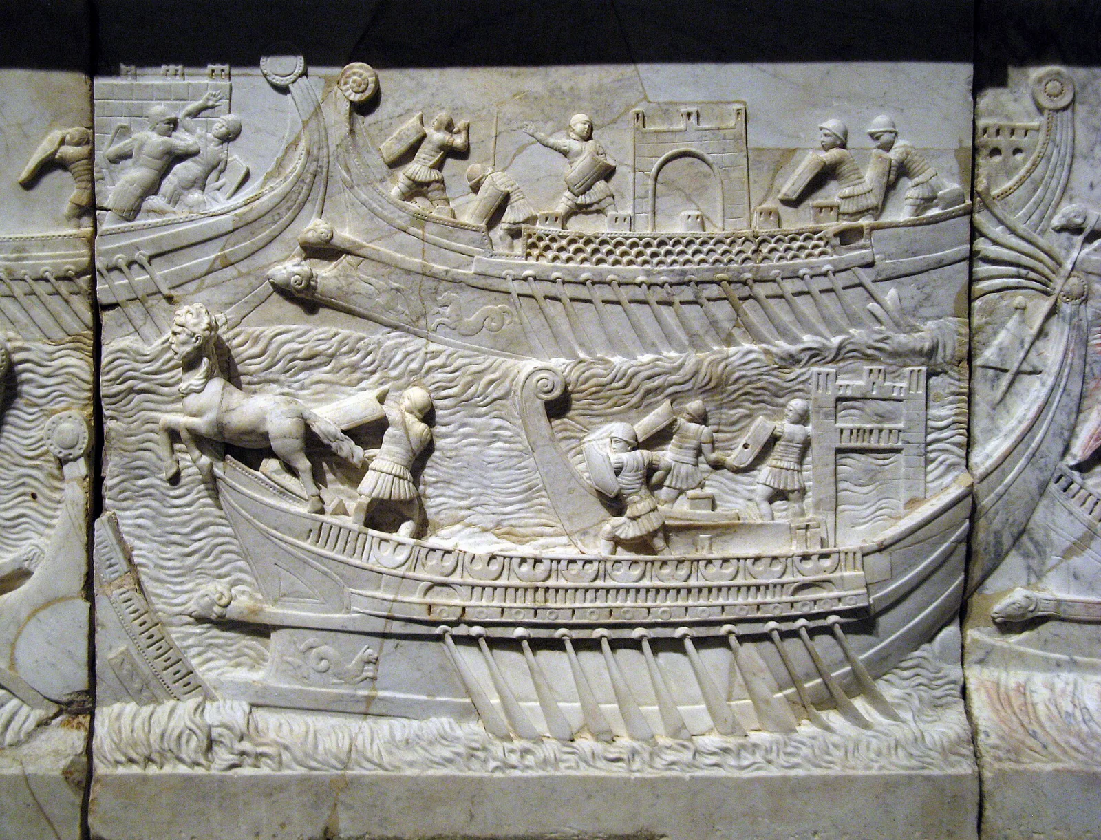 Octavian’s victory at Actium, 31 BCE
