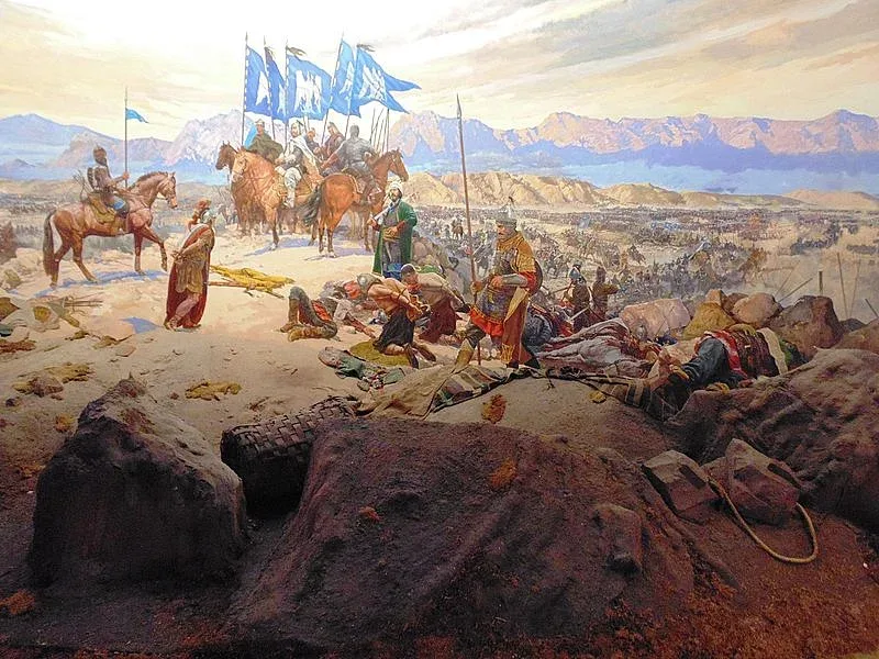 The Battle of Manzikert, 1071