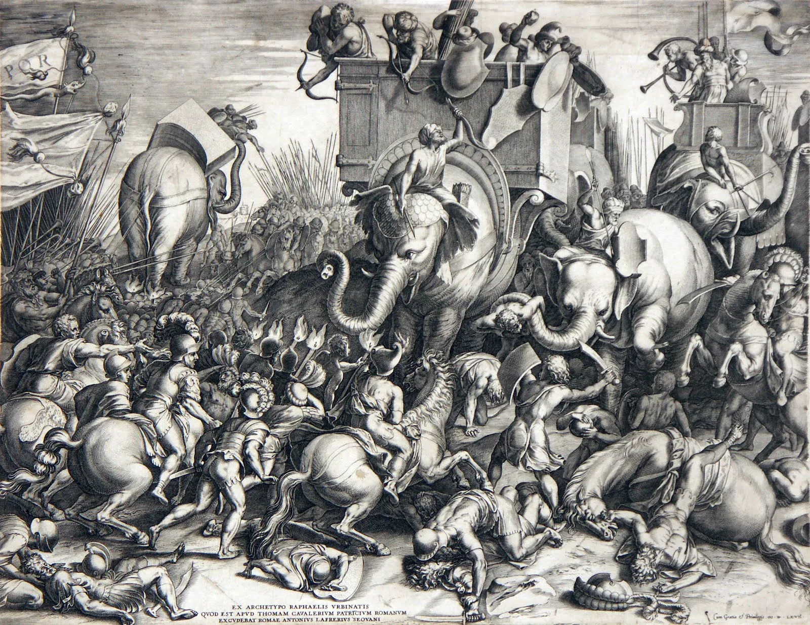 Scipio defeats Hannibal at Zama, 202 BCE