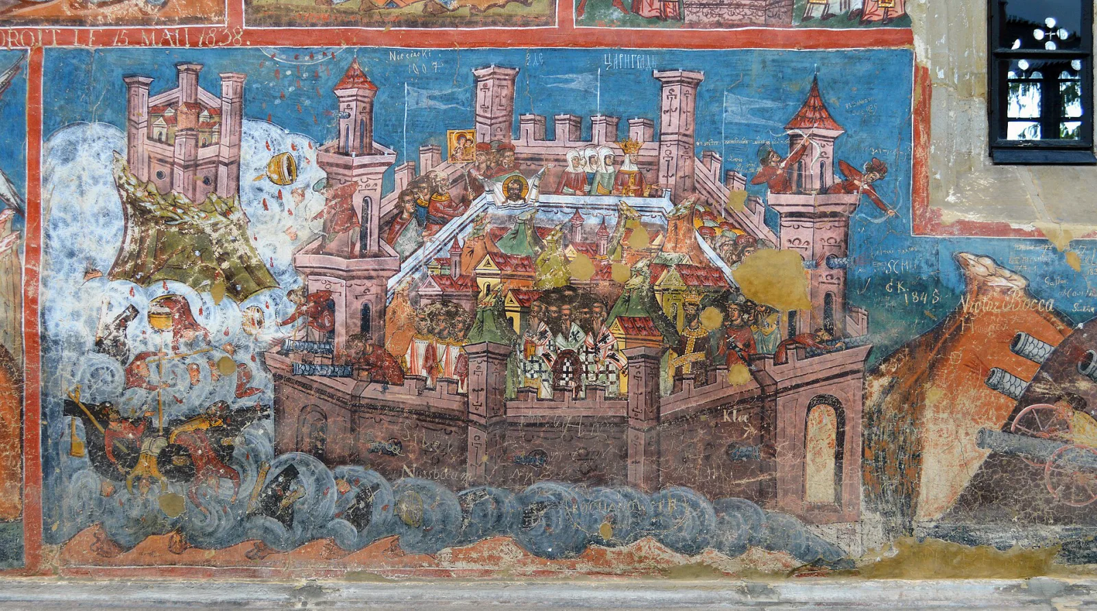 The fall of Constantinople, 1453