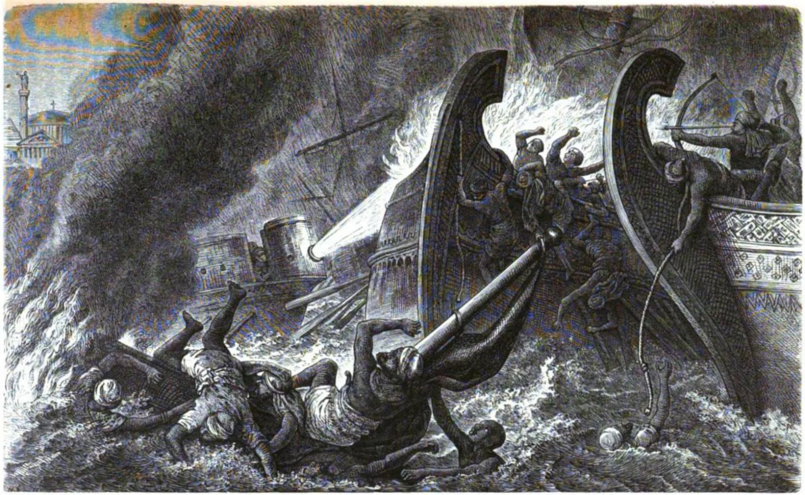First Arab Siege of Constantinople historical image 1