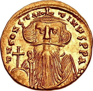 Portrait of Constans II