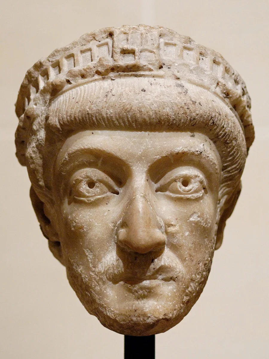 Portrait of Theodosius II
